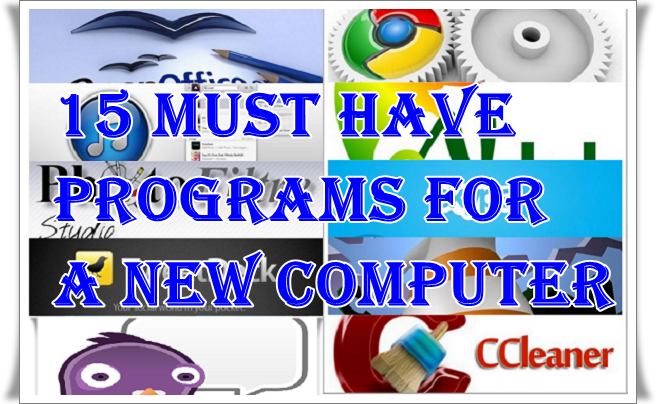 must have computer programs